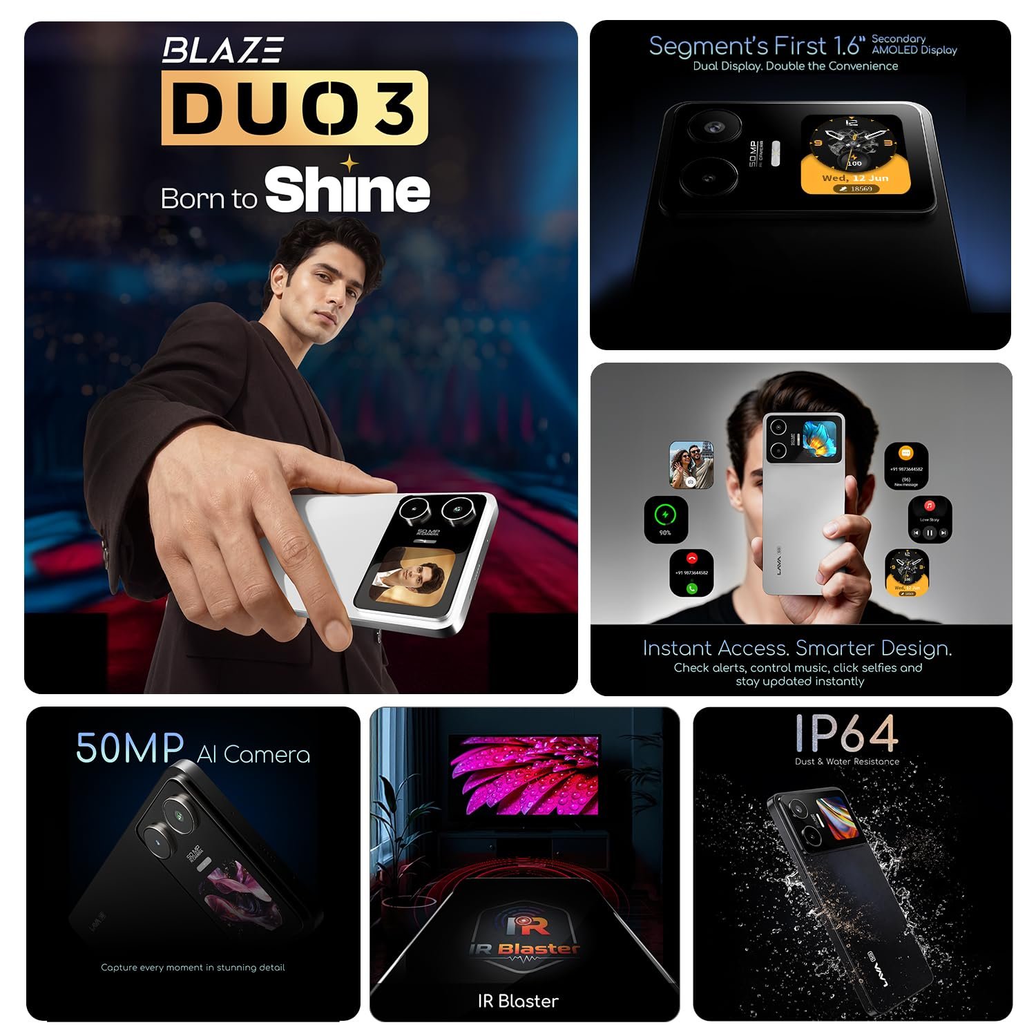 Lava Blaze Duo 3 Features